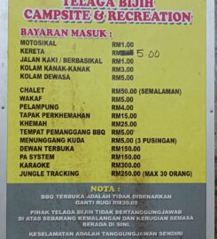 Telaga Bijih Camp Site & Recreation