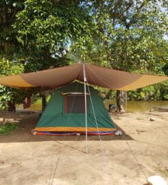 Campsite Sungai Riau, Sedim